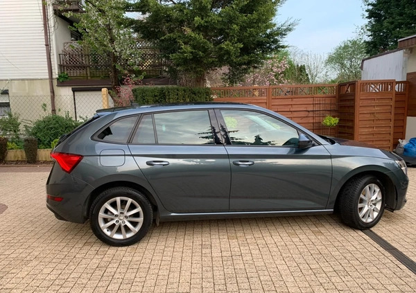 Skoda Scala cena 68400 przebieg: 76885, rok produkcji 2019 z Łódź małe 631